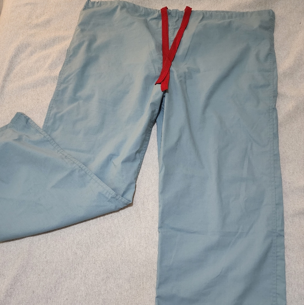 Medline AngelStat Unisex Reversible Scrub Pant XL Misty